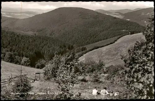 Altastenberg-Winterberg Hochsauerland Astenblick zum Hohen Knochen 1959