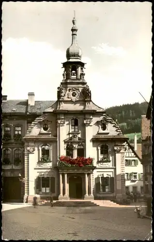 Ansichtskarte Kulmbach Rathaus 1965