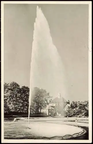 Bad Oeynhausen Kurpark Jordansprudel Wasserkunst Wasserspiele 1955