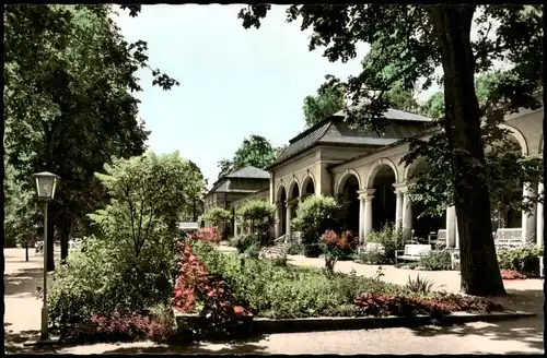 Ansichtskarte Bad Steben Wandelhalle 1965