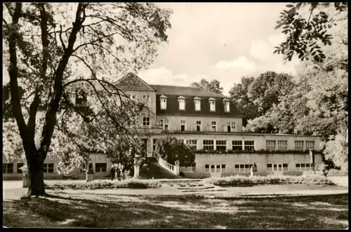 Ansichtskarte Bad Köstritz FDGB Sanatorium 1958