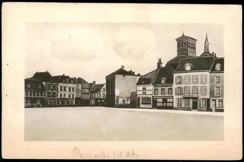 CPA Quesnoy-sur-Deûle Paradeplatz 1936  Stempel Reichssportfeld Berlin