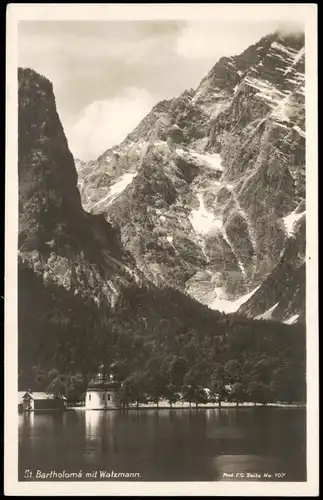 St. Bartholomä-Schönau am Königssee St. Bartholomä am Königssee 1936