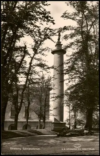 Postcard Göteborg Göteborg Sjömanstornet. - Fotokarte 1964