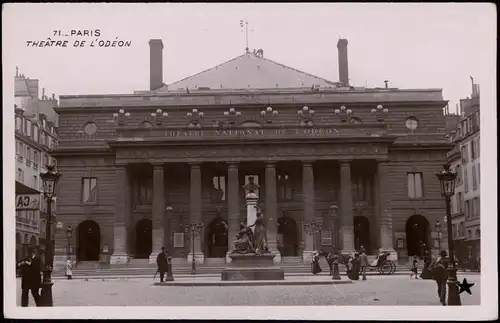 CPA Paris THEÂTRE DE L'ODÉON - Fotokarte 1930