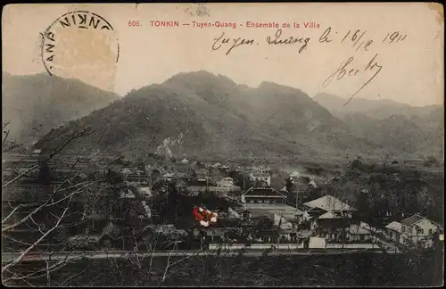 Haiphong Hải Phòng Vietnam TONKIN - Tuyen-Quang - Ensemble de la Ville 1913