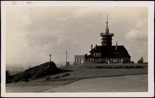 Dobroschau b. Nachod Dobrošov (Náchod) Restaurant - Aussichtsturm 1943