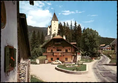 Mauterndorf Sommerfrische Lungau mit dem Schloss, VW Käfer 1970