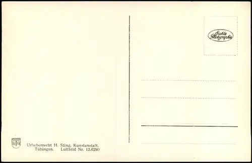 Ansichtskarte Lindau (Bodensee) Luftbild Bodensee vom Flugzeug aus 1940