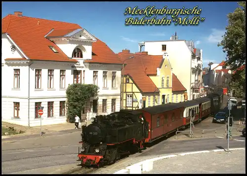 Mecklenburgische Bäderbahn Molli Schmalspurbahn in Mecklenburg 2010