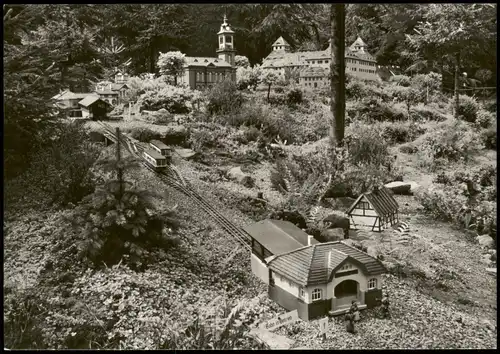 Ansichtskarte Oederan Miniaturpark Klein-Erzgebirge Augustusburg 1979