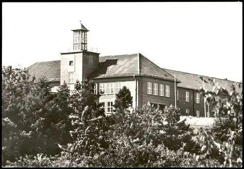 Ansichtskarte Joachimsthal (Barnim) Schule, Fotokarte 1979