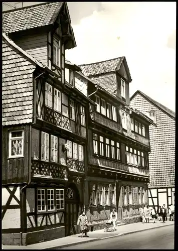 Ansichtskarte Wernigerode "Krellsche Schmiede" 1976