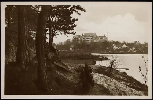 Ansichtskarte Woltersdorf Woltersdorfer Schleuse, Kurhaus - Fotokarte 1926