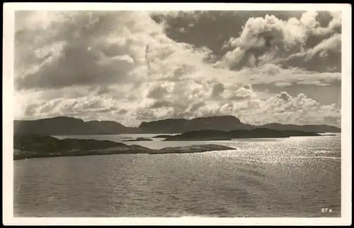 Norwegen Allgemein Parti fra skjärgaarden Norwegen Norge Norway 1937