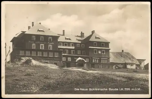 Postcard Schreiberhau Szklarska Poręba Neue schlesische Baude 1938