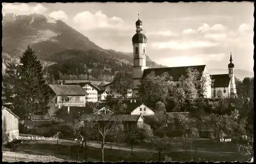 Ansichtskarte Elbach-Fischbachau Panorama Elbach Leitzachtal Bayern 1962