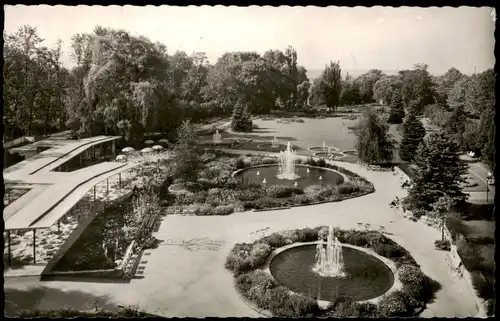 Ansichtskarte Zweibrücken Rosengarten - Fotokarte 1964