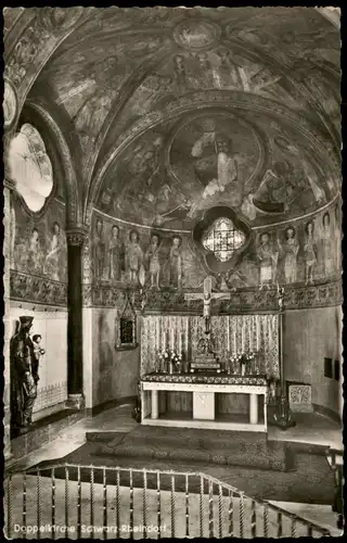 Ansichtskarte Rheindorf Doppelkirche Kirche - Altar 1963