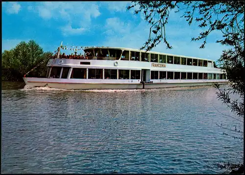 Ansichtskarte Bamberg Personenschiffahrt Oberfranken Fahrgastschiff 1981