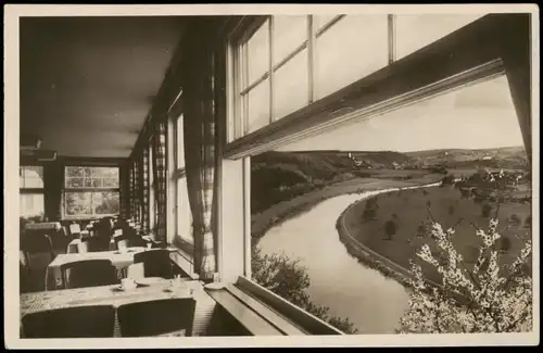 Bad Wimpfen Kurhotel und Gaststätte Mathildenbad - Blick auf Offenau 1934