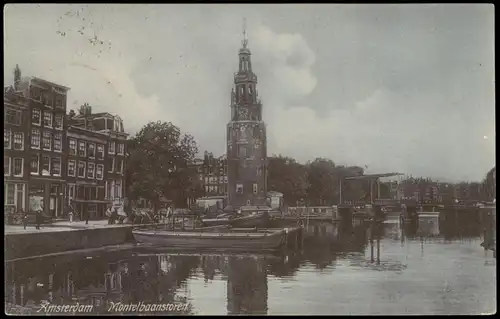 Amsterdam Amsterdam Stadtteilansicht Amsterdam Montelbaanstoren 1906