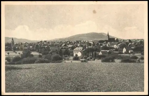 Ansichtskarte Miesenheim-Andernach Partie an der Stadt 1928