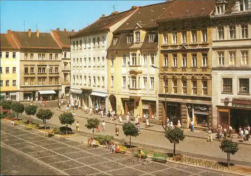 Zittau Platz der Jugend  Ansichtskarte  1990