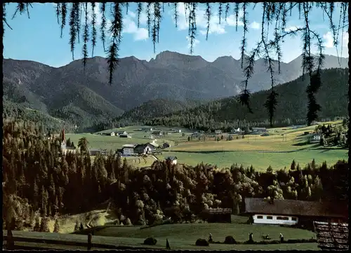 Ansichtskarte Steinberg am Rofan-Achenkirch Blick auf die Stadt 1968