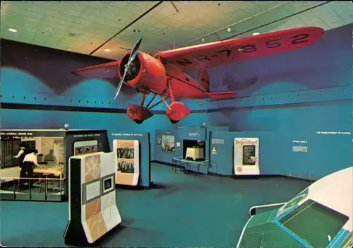 .USA   America NATIONAL AIR AND SPACE MUSEUM (Flugzeug Airplane) 1970