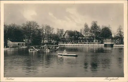 Ansichtskarte Zittau Burgteich 1929