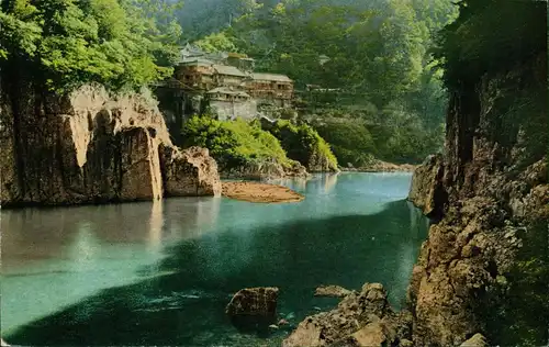 Japan Japan Nippon 日本 DORO GORGE, KUMANO NATIONAL PARK Stadt 1950