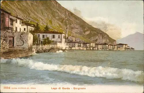 Cartoline Riva del Garda Lago di Garda Gargnano 1912