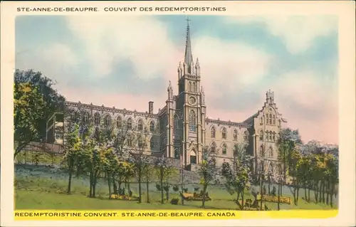 Kanada (allgemein) REDEMPTORISTINE CONVENT. STE-ANNE-DE-BEAUPRE, CANADA 1950