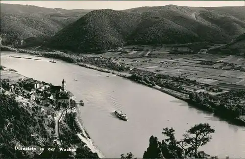 Ansichtskarte Dürnstein Totale 1962