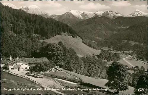 Ramsau bei Berchtesgaden Berggasthaus Zipfhäusl Schneibstein kahlersberg 1958