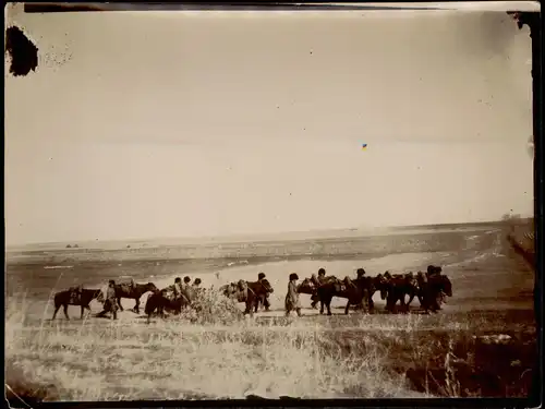 Rußland Россия marschierende Soldaten russ-china Krieg 1905 Privatfoto