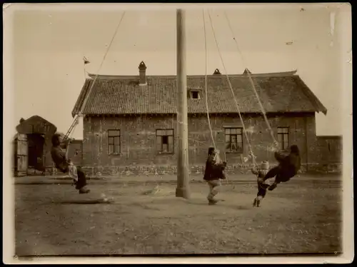 China  中国 Mandjurei 滿洲 / 满洲 Mandschurei Typen spielende Kinder China 1905  Foto