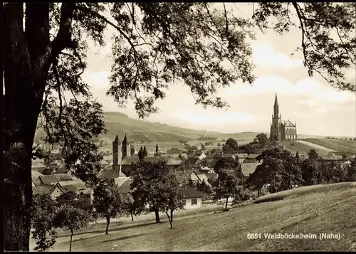 Ansichtskarte Waldböckelheim Panorama-Ansicht 1973