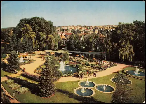 Ansichtskarte Zweibrücken Rosengarten Café-Restaurant Dornröschen 1967