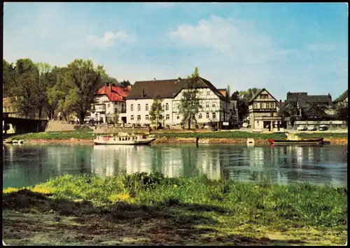 Ansichtskarte Bodenwerder Hotel Goldener Anker 1978