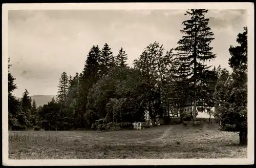 Ansichtskarte Friedrichroda Waldgaststätte Klostermühle 1938