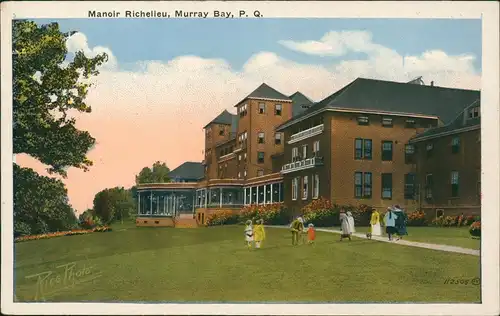 Postcard Kanada (allgemein) Manoir Richelieu, Murray Bay, P. Q. 1930