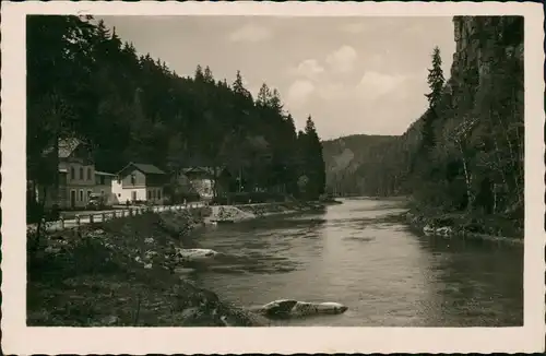 Ansichtskarte Karlsbad Hans Heiling, Gasthaus 1930