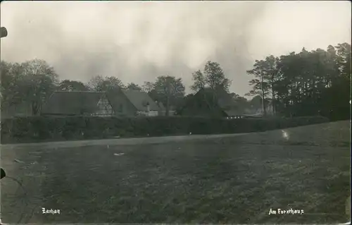 Foto Zachan Suchań Am Forsthaus, b. Stargard Pommern 1926 Privatfoto