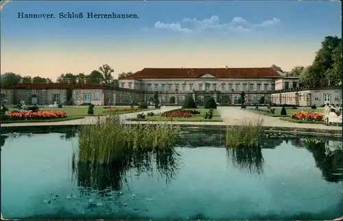 Herrenhausen-Hannover Schloß Herrenhausen (Castle Building) 1910