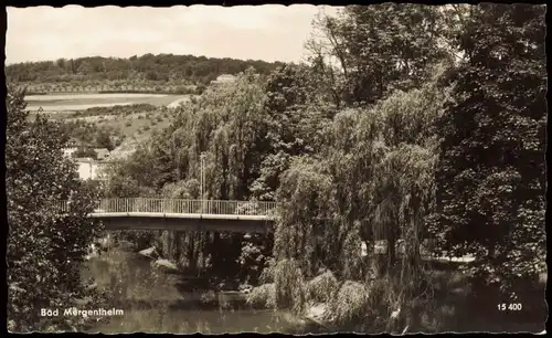 Ansichtskarte Bad Mergentheim Stadtteilansicht 1960