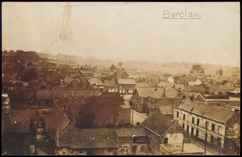 Billy-Berclau Billy-Berklo Straße  Pas de Calais 1918 Privatfoto