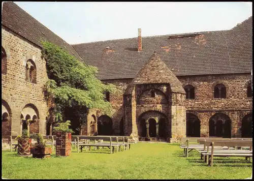 Altstadt Magdeburg Kloster "Unser Lieben Frauen" - Innenhof 1989