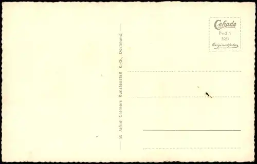 Ansichtskarte Dortmund Hansaplatz 1950